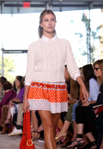 NYFW - Desfile para Tory Burch.
